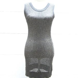 FOREVER 21 SEQUIN Grey Dress